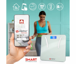 Chytrá osobní váha Smart s aplikací ED-226524