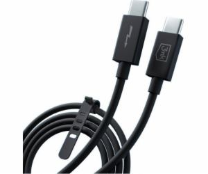 3mk datový kabel - Hyper ThunderBolt Cable 240W, černá