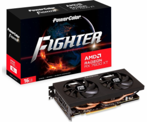 PowerColor Radeon RX 7600 XT Fighter 16GB, grafická karta