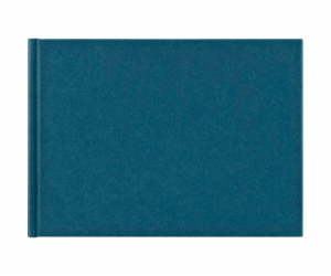 Hama Wrinkled Bookbound 24x17 36 white pages blue 7612