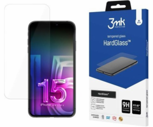 3mk tvrzené sklo HardGlass pro Apple iPhone 15 Pro