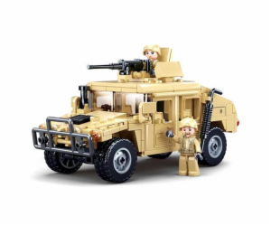 Sluban Army Model Bricks M38-B0837 Hummer bojový off road