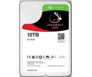 SEAGATE HDD 10TB IRONWOLF (NAS), 3.5", SATAIII, 7200 RPM,...