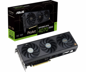 ASUS GeForce RTX 4070 SUPER PROART OC, grafická karta