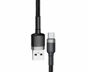 Kabel BASEUS USB Typ AM, Micro USB M, 0,2m, černý