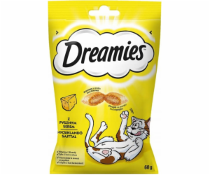 Delicious pro kočky Dreamies se sýrem, 60 g