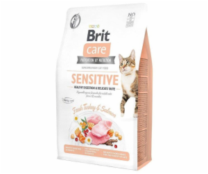 BRIT Care Grain-Free Sensitive Turkey&Salmon - suché krmi...