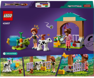  LEGO 42607 Friends Podzimní stáj pro lýtka, stavebnice