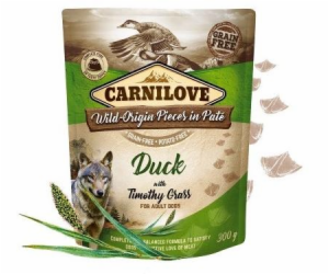 Carnilove Dog Pouch Paté Duck with Timothy Grass 300g kap...