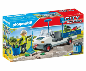 PLAYMOBIL 71433 City Action City úklid s elektrickým vozi...