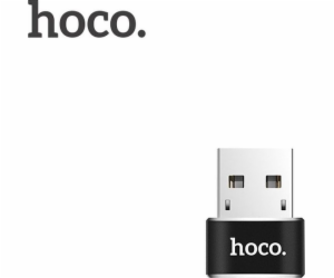 Adapter OTG HOCO UA6, USB / USB-C, černá