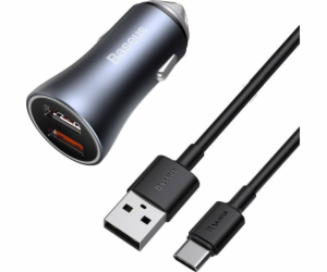 Nabíječka do auta 2XUSB QC4.0 40W