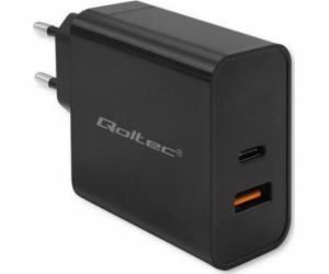 Super rychlá PD nabíječka | 1xUSB-C | 1xUSB | 65W | 5-20V...