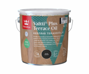 Medový olej Tikkurila Valtti Plus Terrace Oil, černý, 2,7l