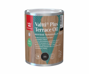 Medový olej Tikkurila Valtti Plus Terrace Oil, černý, 0,9l