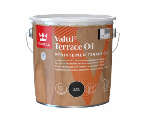 Olej na dřevo Tikkurila Valtti Terrace Oil, černý, 2,7l