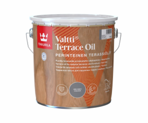 Olej na dřevo Tikkurila Valtti Terrace Oil, šedý, 2,7l