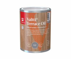 Olej na dřevo Tikkurila Valtti Terrace Oil, šedý, 0,9l