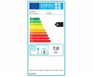 Litinová kamna NORDFLAM PRIMO EKO, 7 KW