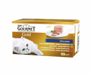 KONZERVOVANÉ EDALY PRO KOČKY "GURMET GOLD" 4 X 85 g