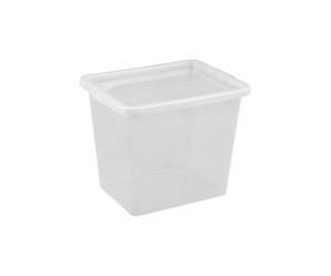 Úložný box OKKO BASIC BOX, 31 l, průhledný, 33×42,5×34,7 cm