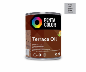 Tungu olej na terasy Pentacolor Terrace Oil, šedý, 0,9l