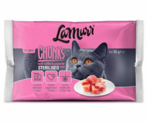 krmivo pro kočky La Murr Chunks 0,4 kg, 4 ks.