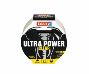 Lepicí páska TESA ULTRA POWER CLEAR 56497, 20 m × 48 mm