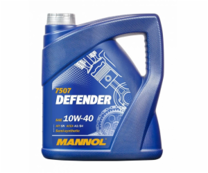 Automobilový motorový olej Mannol Defender, 10W-40, 5l