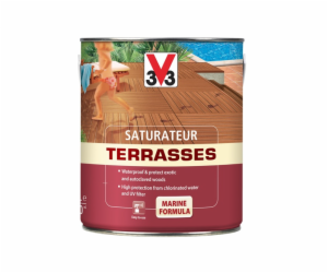 Olej na terasy V33 Terasy, bezbarvý, 2,5l