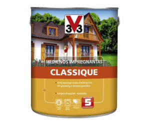 Napouštědlo na dřevo Classique V33, barva teak, 2,5l