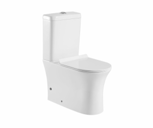 WC s poklopem DOMOLETTI MT121B, 390×650 mm