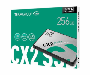 TEAM GROUP CX2 SSD 256GB 2.5"/SATA3/7mm