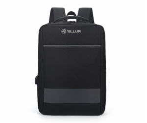 Tellur 15.6 Notebook Backpack Nomad with USB Port Black