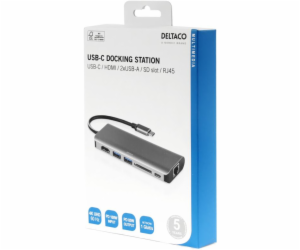 DELTACO USBC-HDMI2, Dokovacia stanica