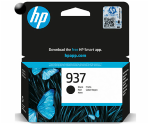 HP 937 Black Original Ink Cartridge (1,250 pages)