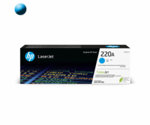 HP 220A Toner W2201A, azúrový (cyan)