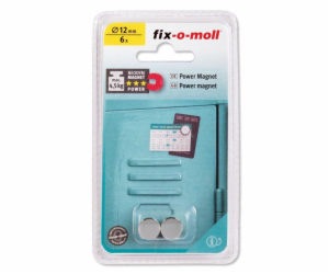 Magnety Fix-O-Moll 3562812, 12 mm, 6 ks.