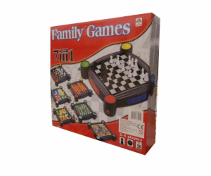 Set deskových her FAMILY GAMES 7 IN 1