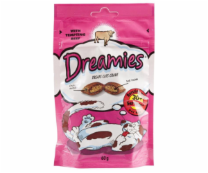 Delicious pro kočky Dreamies, s hovězím masem, 60 gr