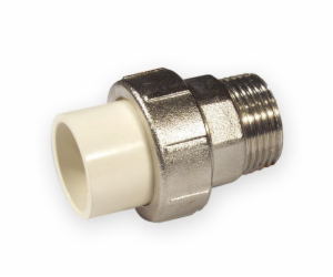 Adaptér 4733-407, PVC-C, 3/4" vnější závit/lepící samice