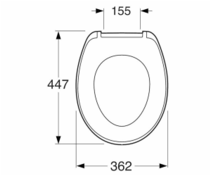 WC víko Saval 8780g101