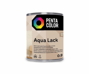 Akrylový lak Pentacolor Aqua Lack, polomatný, 0,9l