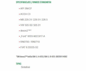 MOTOROVÝ OLEJ "CASTROL EDGE TITANIUM TD" (5W-40; 4L)