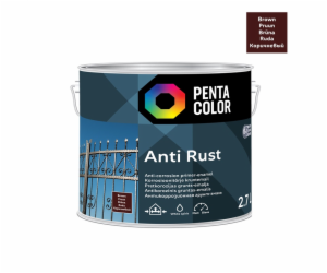 STŘEDNĚ HNĚDÁ ANTIKOROZNÍ BARVA "ANTIRUST" (2,7 l)