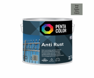 ŠEDÉ ANTIKOROZNÍ BARVY-PRITER "ANTIRUST" (2,7 l)