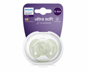 Šidítko Avent Ultrasoft Premium 0-6 m lístky