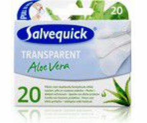 Salvequick Aloe Vera Slices Transparent 1 balení - 20 ks