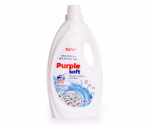 Tekutý prací prostředek KOSLITA PURPLE SOFT, 4 l, 100 praní.