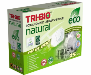 Tablety do myčky Tri-Bio Natural All in One, 25 ks.